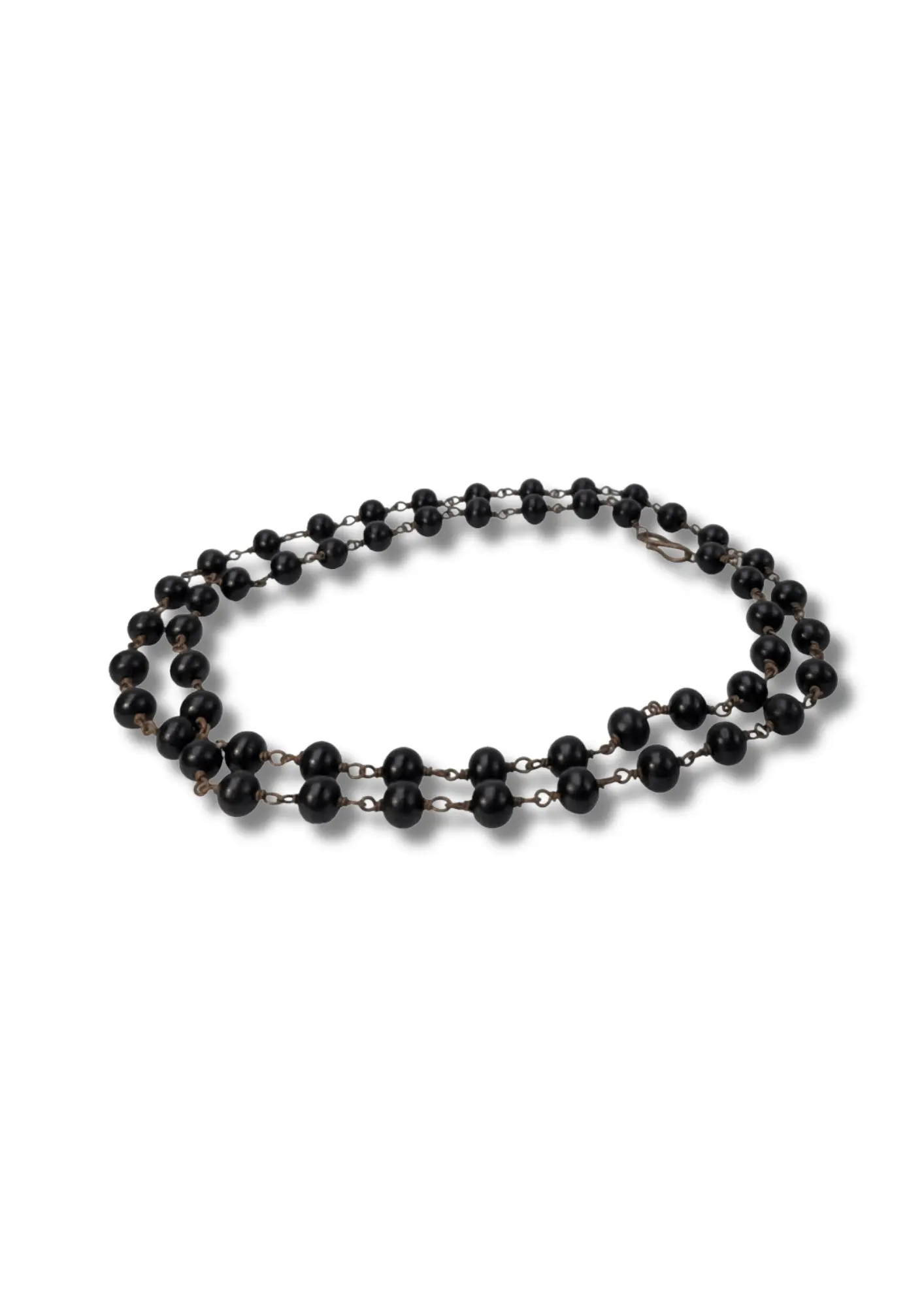 Copper-Wired Karungali Mala
